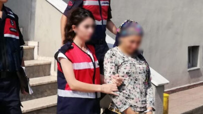 Hırsızlıktan 18 yıl hapis cezası bulunan kadın yakalandı