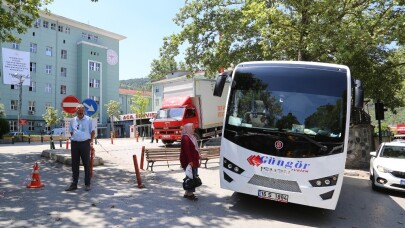 Şehir hastanesine ücretsiz servis