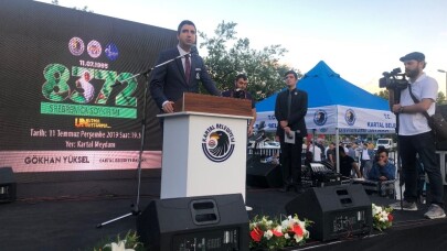 Srebrenitsa soykırımında hayatını kaybedenler Kartal’da anıldı