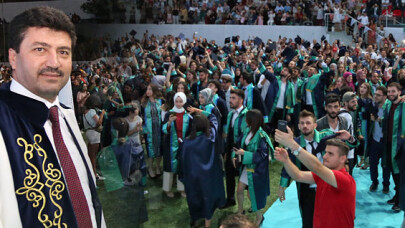SUBÜ mezunlarına veda etti