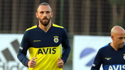 Vedat Muriç, Fenerbahçe’de ilk antrenmanına çıktı