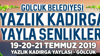 Geleneksel Kadırga Yayla Şenlikleri