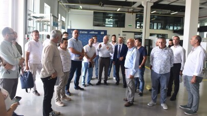 Asansör sektörü temsilcilerinden BTSO’nun yeni test merkezine tam not
