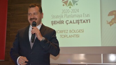 Ayvalık’ta Büyükşehir’den  2020-2024 Stratejik Planlamaya esas şehir çalıştayı
