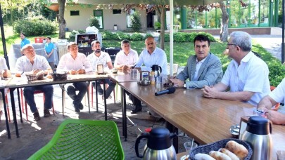 Başkan Dündar fırıncılarla buluştu