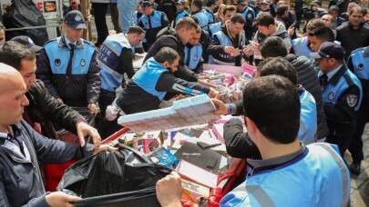Bursa Büyükşehir Belediyesinden seyyar satıcılara bayram düzenlenmesi