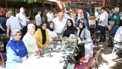 Darıcalılar bayramlaşmada buluştu