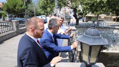 Gemlik’in dereleri Büyükşehir ile daha temiz