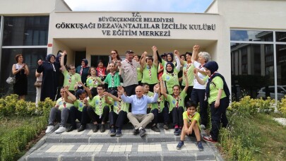 Hobi bahçeleri Büyükçekmeceli engellilere terapi oldu