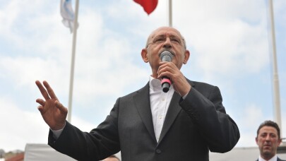 Kılıçdaroğlu Bandırma’da halka hitap etti