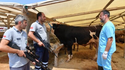 Kurban yakalama timi bayrama hazır