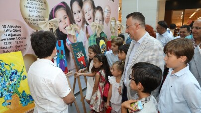 Paletimdeki Renkler Sergisi açıldı