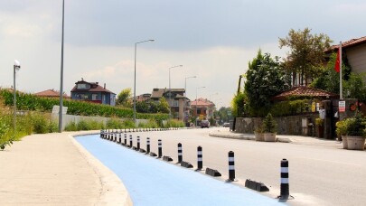 Sakarya’da bisiklet yolları standartlara uygun hale getirildi