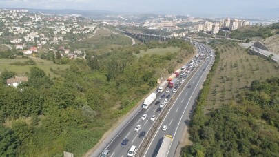 TEM’de trafik durma noktasına geldi