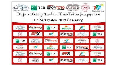 Tenis Doğu Ligi’nde sekizinci yıl heyecanı Gaziantep’te yaşanacak