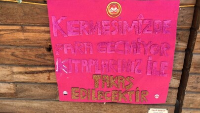 Tuzla’da şehit kütüphaneleri için, kitapla ödeme yapılan kermes