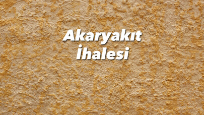 Sakarya Üniversitesi Akaryakıt İhalesi