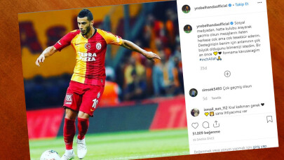 Belhanda’dan taraftarlara teşekkür