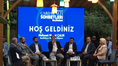 Beylikdüzü’nde ilçe başkanları Çardak Altı Sohbetlerinde bir araya geldi