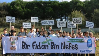 Çocuk Meclisi’nden “Bir Fidan Bin Nefes” kampanyası