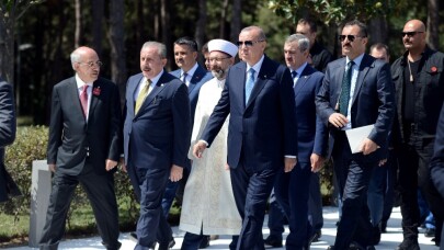 Cumhurbaşkanı Erdoğan, Abdülhakim Sancak Camii’nin açılışına katıldı