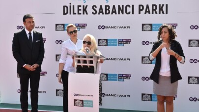Dilek Sabancı Park’ı hizmete açıldı