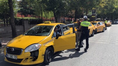 Esenyurt’ta taksicilere şok uygulama