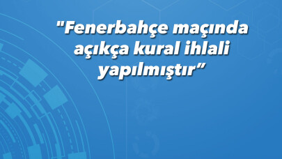 MKE Ankaragücü’nden ’kural ihlali’ açıklaması