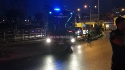 Fenerbahçe ve Trabzonspor stada geldi