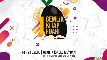 Gemlik 1. Kitap Fuarı kapılarını açıyor