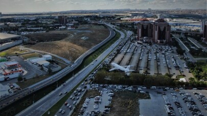 İstanbul’da TEKNOFEST yoğunluğu havadan görüntülendi