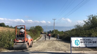 Karamürsel köy yollarına kış bakımı