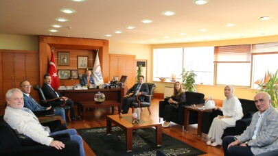 Kaymakam Şenel’den Başkan Aydıner’e ziyaret