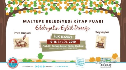 Maltepe’de kitap fuarı heyecanı