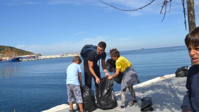 Marmara Adası’nda “Dünya Temizlik Günü” etkinliği
