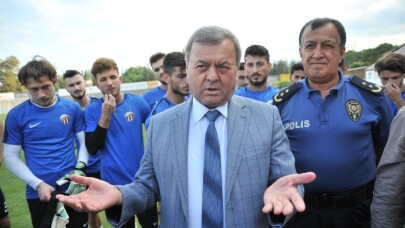 Protokolden İnegölspor’a moral ziyareti