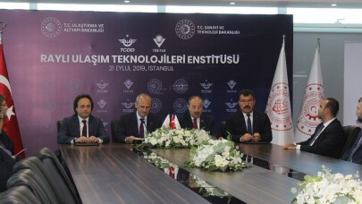 Raylı Ulaşım Teknolojileri Enstitüsü’nün kurulmasına ilişkin imzalar atıldı