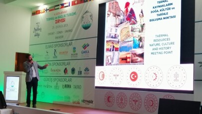 Sındırgı Termal ve Turizmi Uluslararası Sağlık zirvesinde tanıtıldı