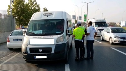 Ulaşımdan servis araçlarına sıkı kontrol