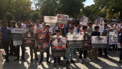Yemenliler BAE’nin saldırılarını protesto etti