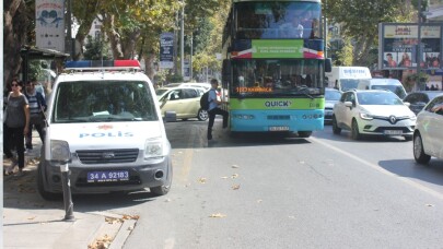 Bağdat Caddesi’nde yaya geçidi nöbeti
