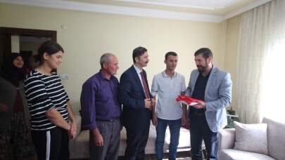 ’Barış Pınarı’ gazisi baba ocağında