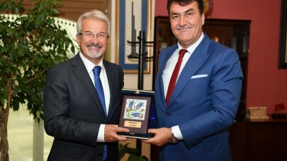 Başkan Dündar, Turgay Erdem’i ağırladı