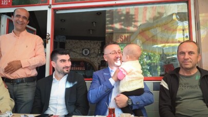 Başkan Işıksu mahalle ziyaretlerini sürüdürüyor
