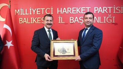 Başkan Yılmaz’dan Yüksel’e hayırlı olsun ziyareti
