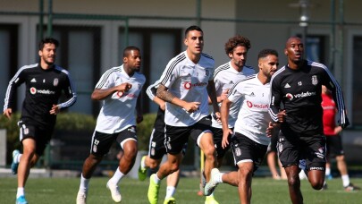 Beşiktaş taktik çalışması yaptı