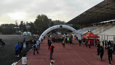 Boğaz manzaralı 2. MARMARUN Koşusu havadan görüntülendi
