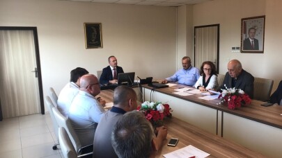 Burhaniye’de Organize Sanayi Heyeti toplandı