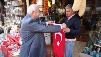 Bursa Kent Konseyi’nden Barış Pınarı Harekatı’na bayraklı destek