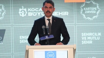 Çevre ve Şehircilik Bakanı Murat Kurum: